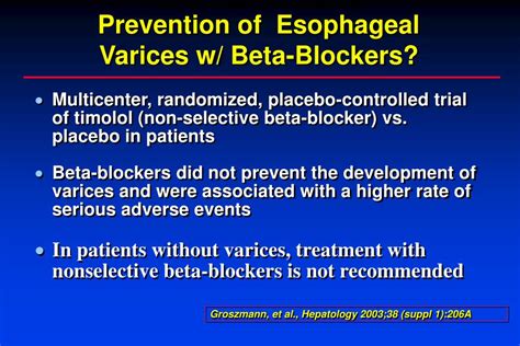 beta blockers for varices|Beta Blocker For Esophageal Varices Explained.